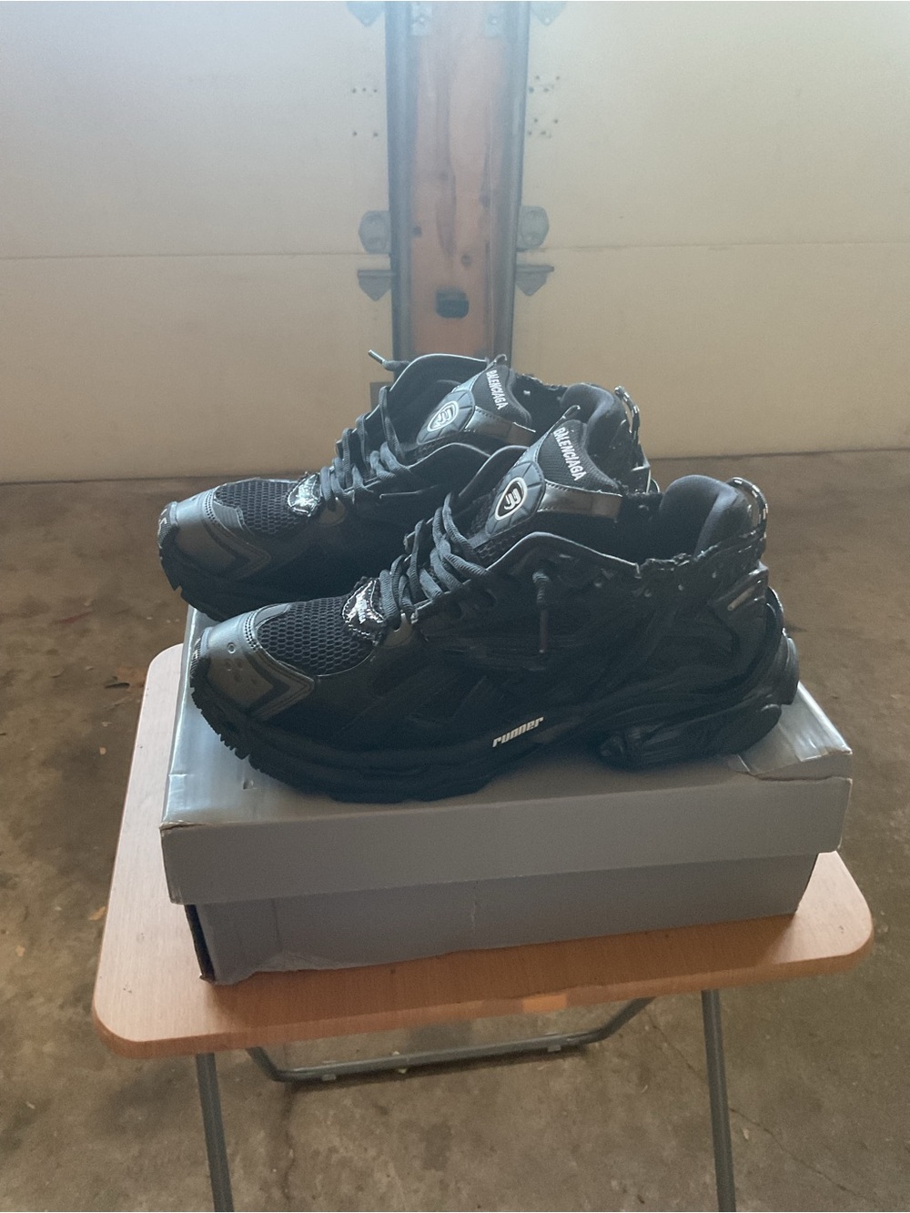 Balenciaga Black Runner